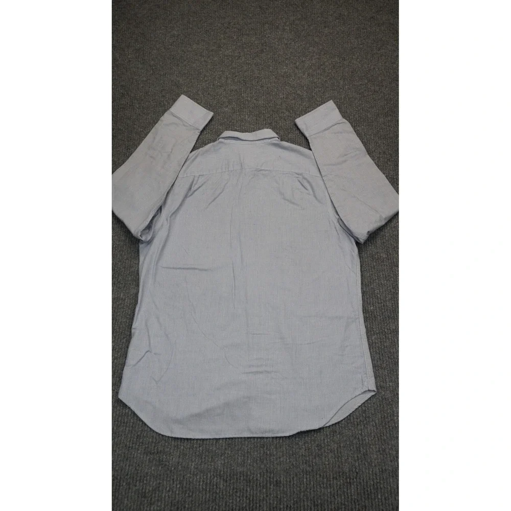 Banana Republic Shirt Mens Large Blue White Button Down Up Classic Fit